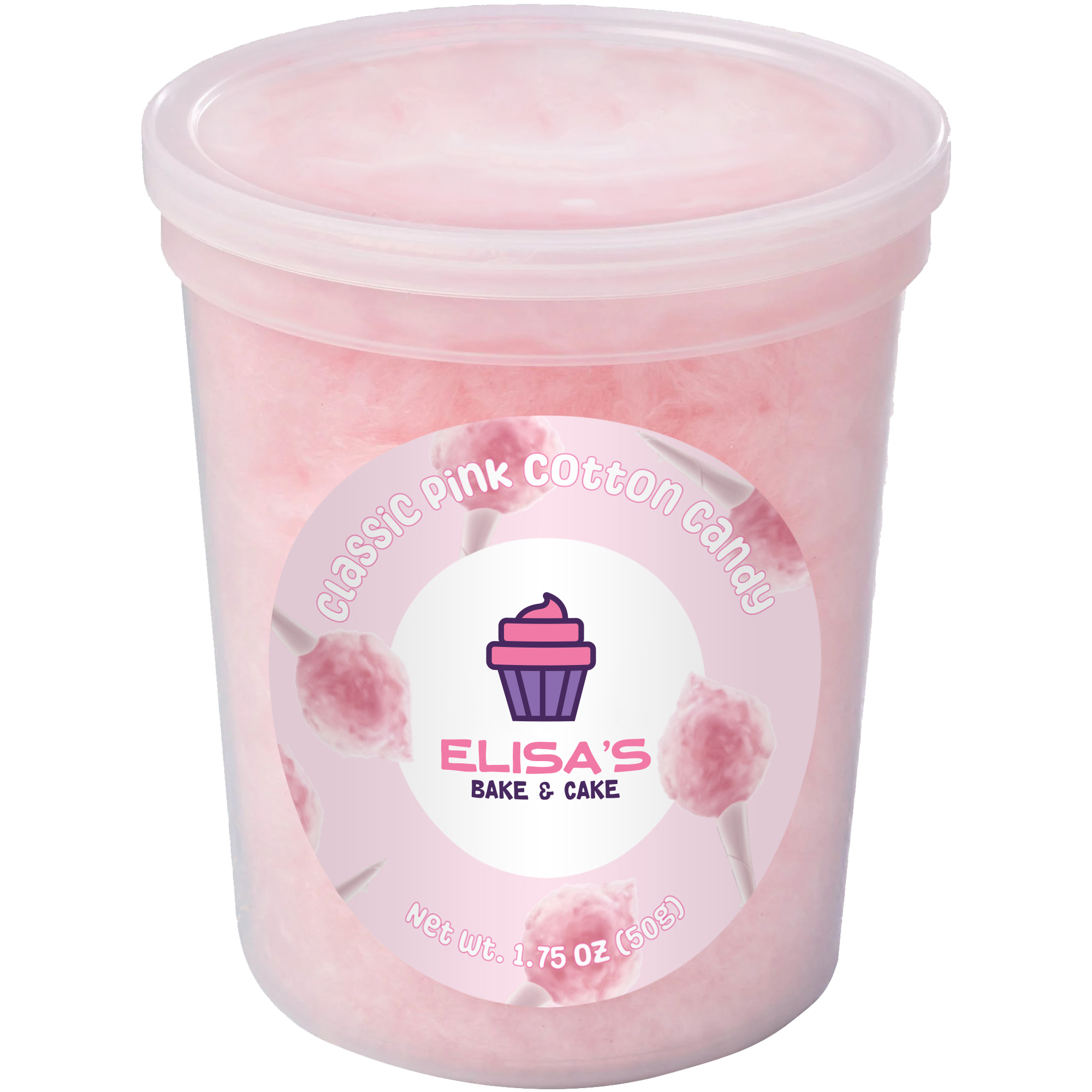 Product Photo 1 Classic Pink Cotton Candy Tub