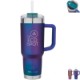 Pelican™ Porter Shimmer Double Wall Stainless Steel Travel Mug w/ Straw, 40oz.