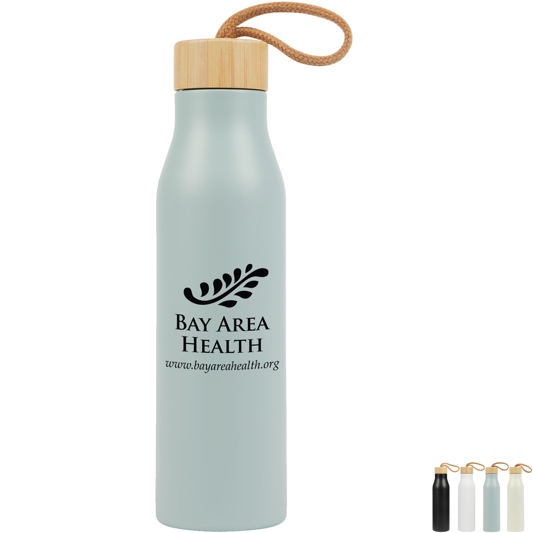 Product Photo 1 Amherst Recycled Stainless Steel Single Wall Water Bottle, 25oz.