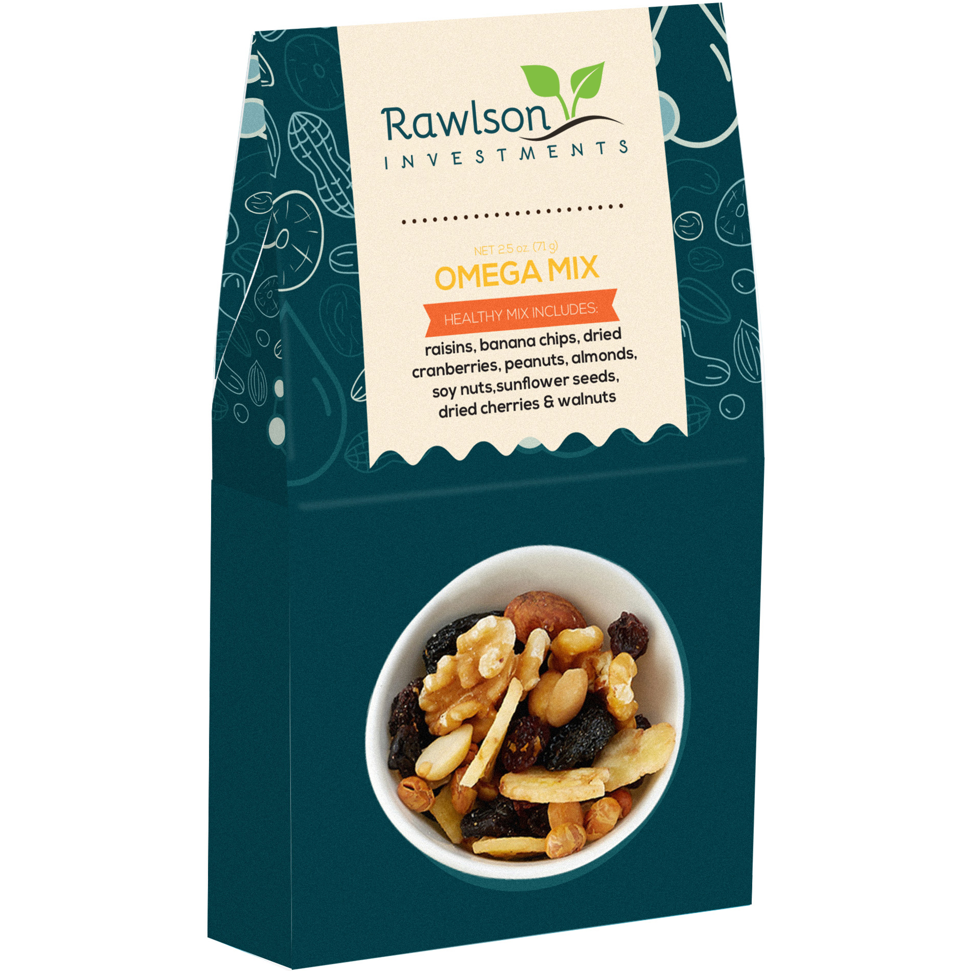 Product Photo 1 Omega Mix Health & Wellness Gable Box, 2.5 oz.