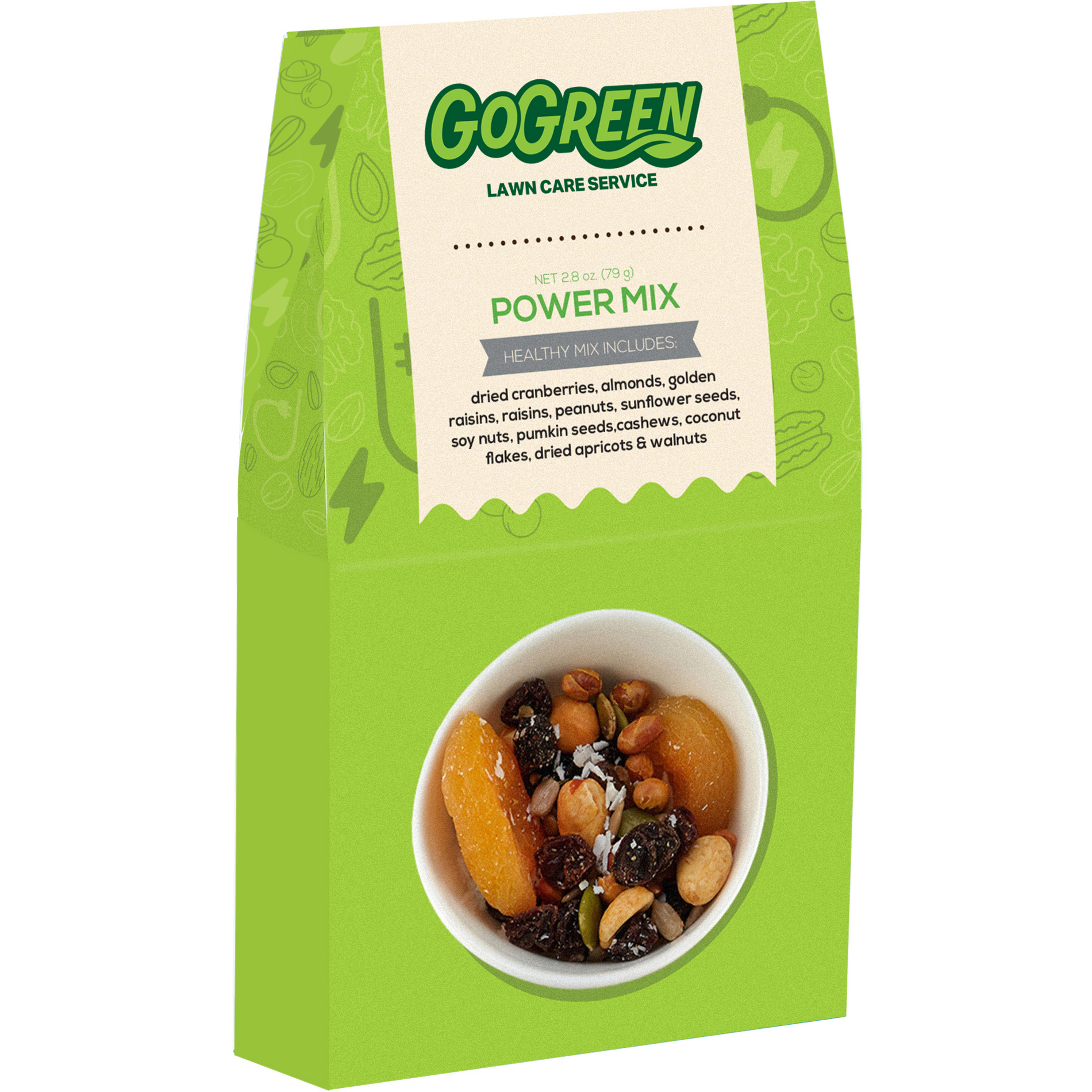 Product Photo 1 Power Mix Health & Wellness Gable Box, 2.5 oz.