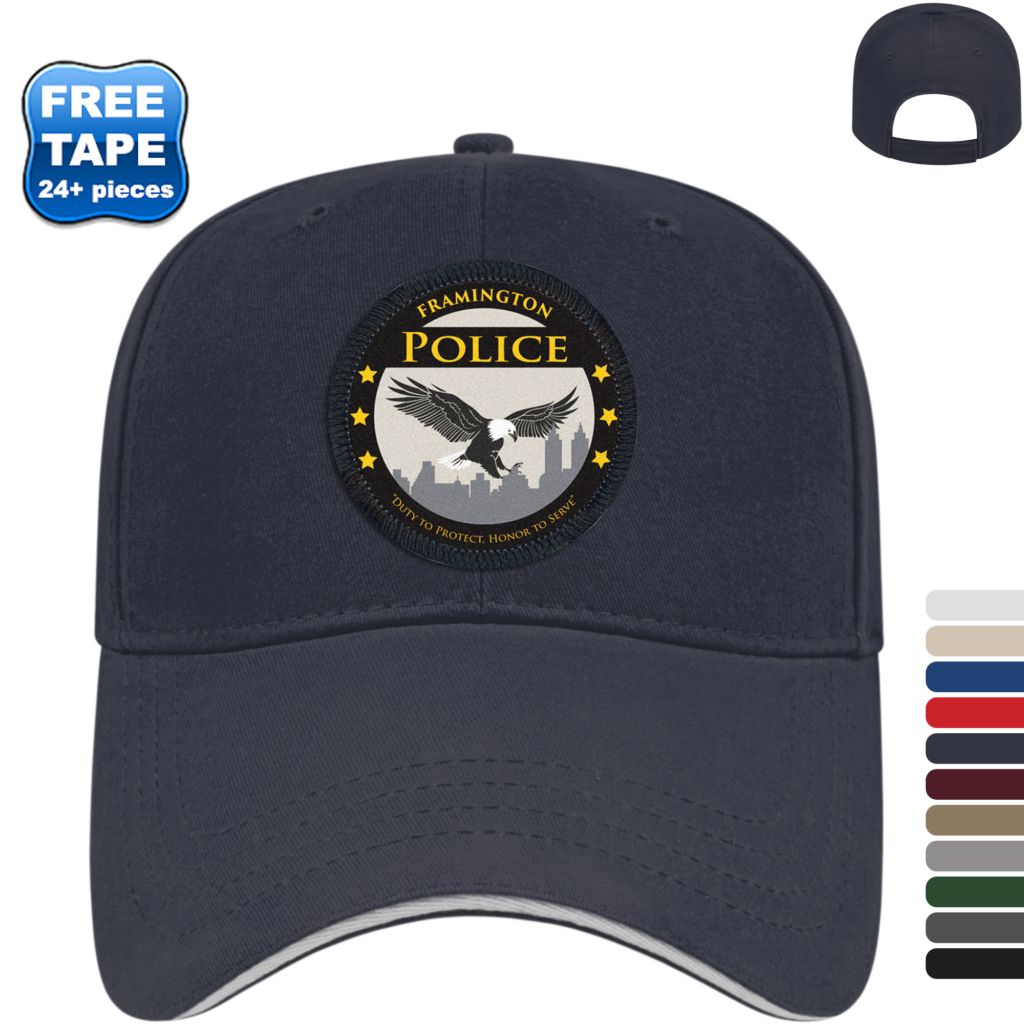 Product Photo 1 X-Tra Value Brushed Cotton Twill Constructed Sandwich Cap with Sublimated Patch