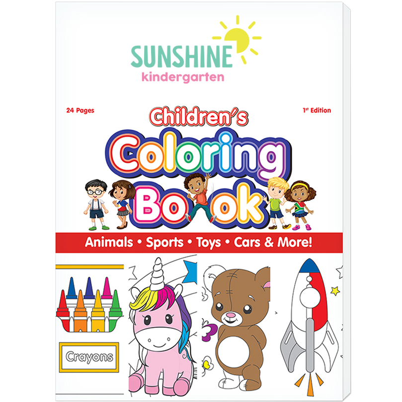 Product Photo 1 Children's 24 Page Coloring Book