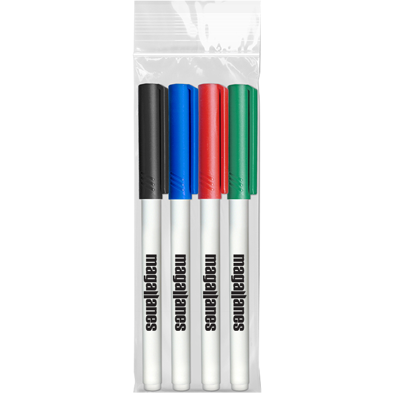 Product Photo 1 Fine Point 4 Pack Dry Erase Marker