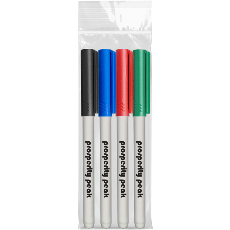 Product Photo 1 Fine Point 4 Pack Wet Erase Marker