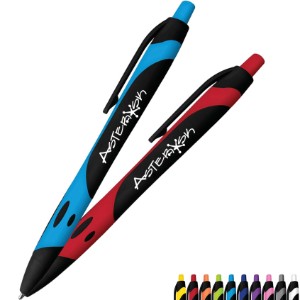 Gel Sport Soft Touch Black Barell Rubberized Hybrid Ink Gel Pen - LK1239
