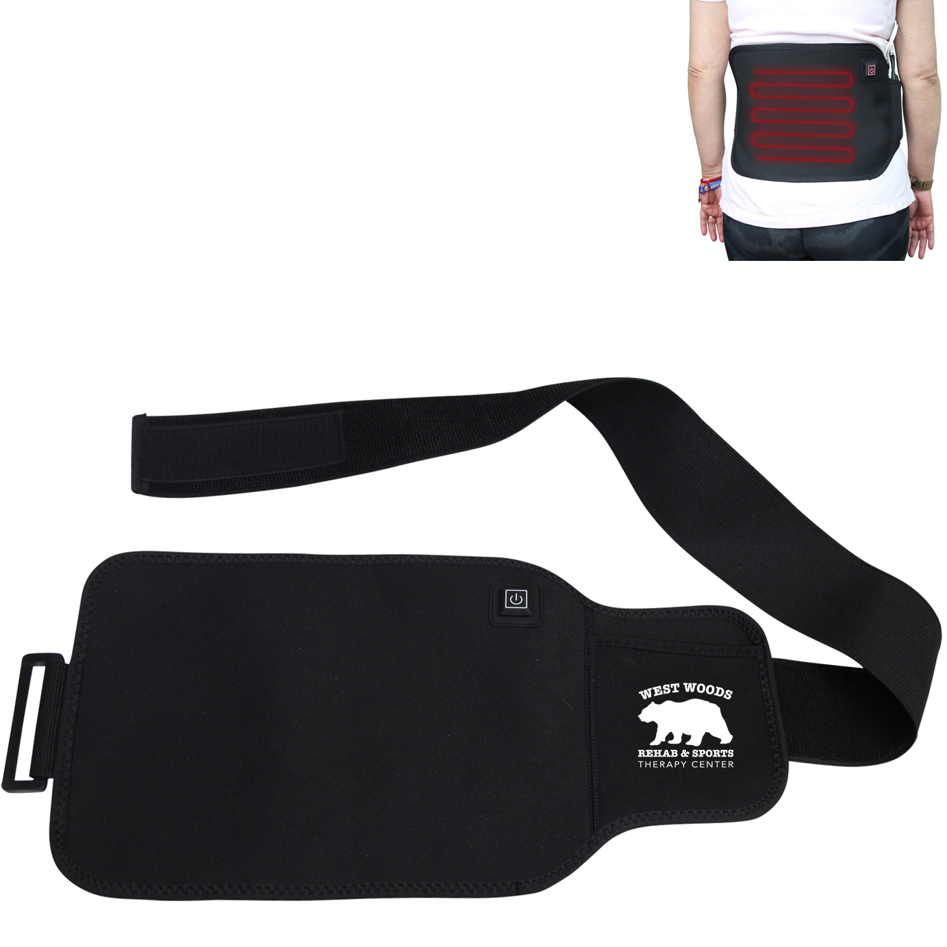 Product Photo 1 Portable USB Heating Waist Pad