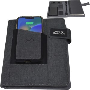 Edison RPET Wireless Power Bank Folio - GH5019