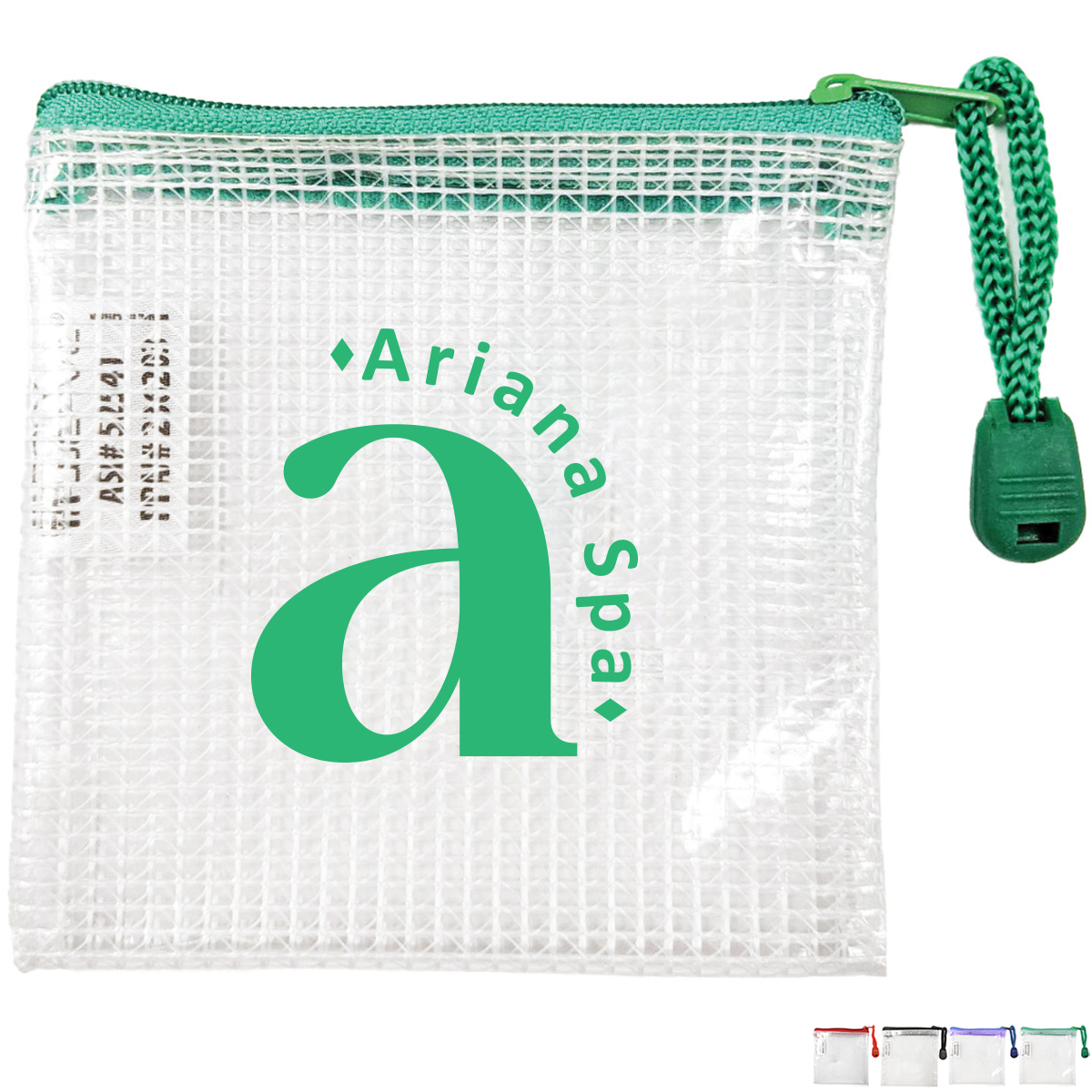 Product Photo 1 PolyWeave® Zip Tech Bag, 4" x 4"