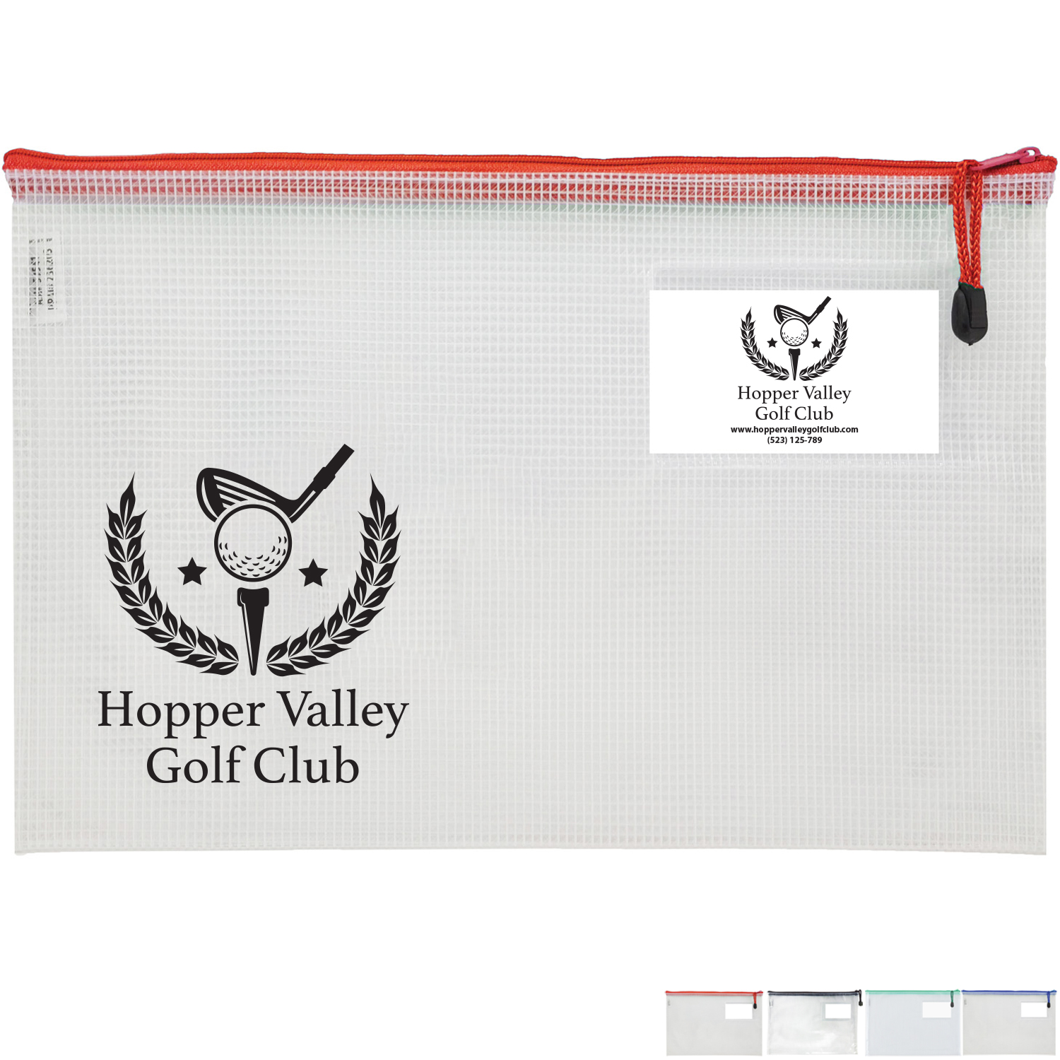 Product Photo 1 Zip Bag with Business Card Holder