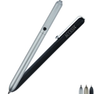 Scope Twist-Action Aluminum Gel Pen - LG1662