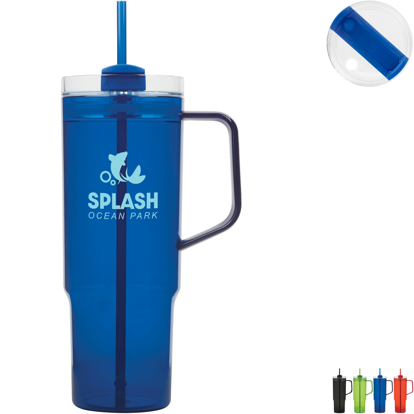 Product Photo 1 Carter AS Travel Mug w/ Straw, 40oz.