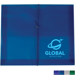 Side Open Envelope with 2” Gusset & Business Card Holder - EP1112