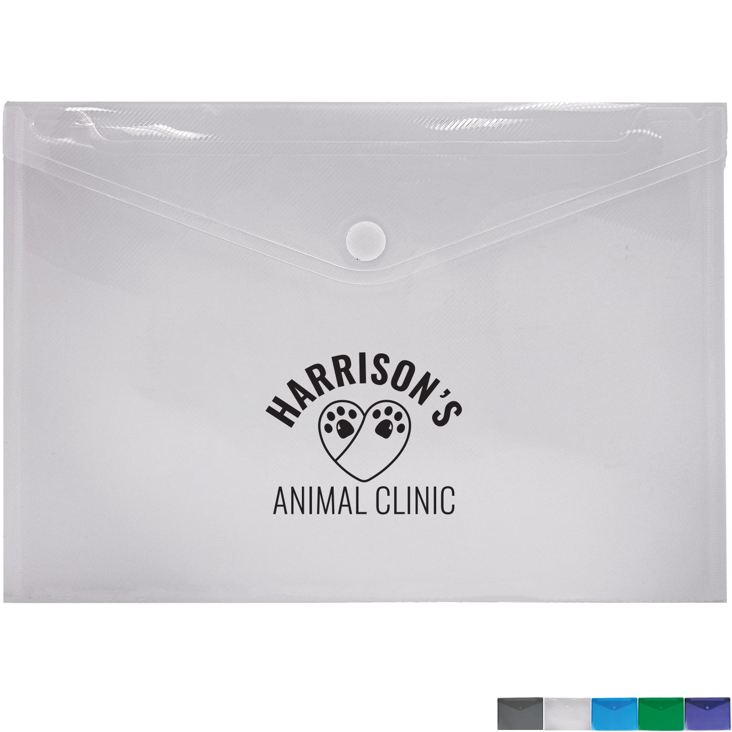 Product Photo 1 Side Open Legal Envelope with Touch Closure & Ribbed Finish