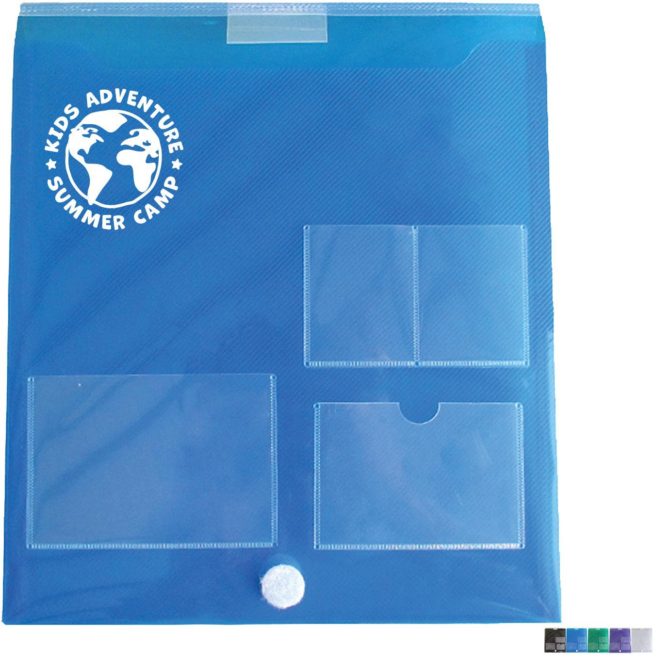 Product Photo 1 Top Open Registration Case with Business Card, Badge Holder & Ribbon Holder