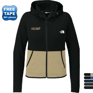 The North Face® Cotton/Poly Double-Knit Full-Zip Ladies' Hoodie - NF3073