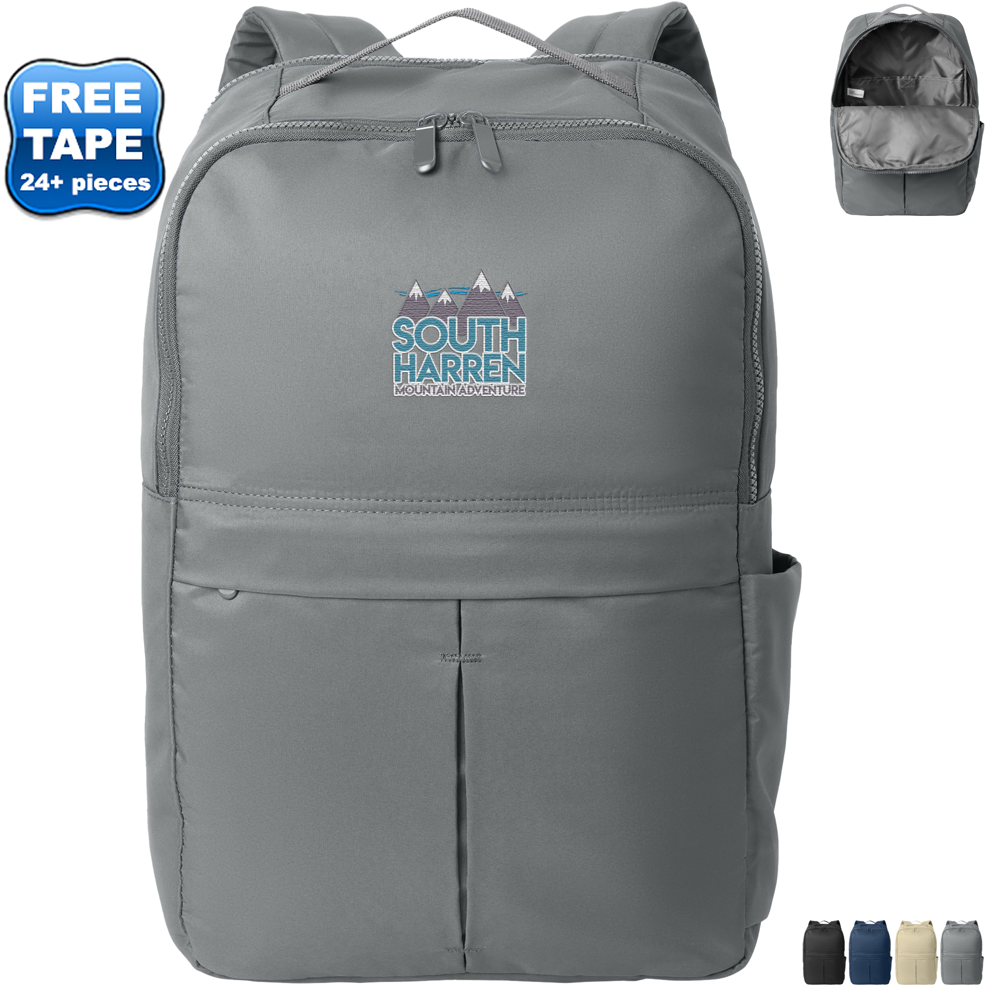 Product Photo 1 Port Authority® Matte Polyester Laptop Backpack