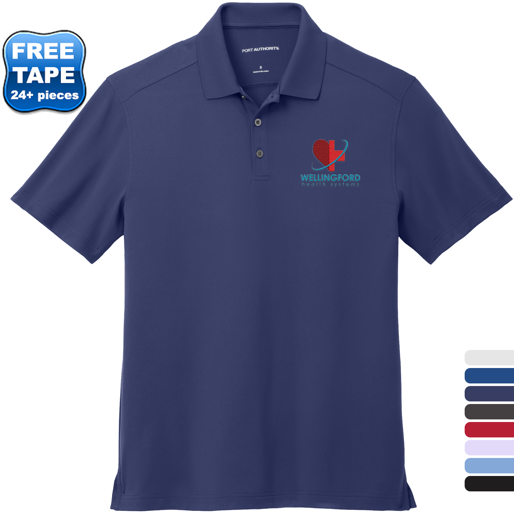 Product Photo 1 Port Authority® City Stretch Poly/Spandex Flat Knit Men's Polo