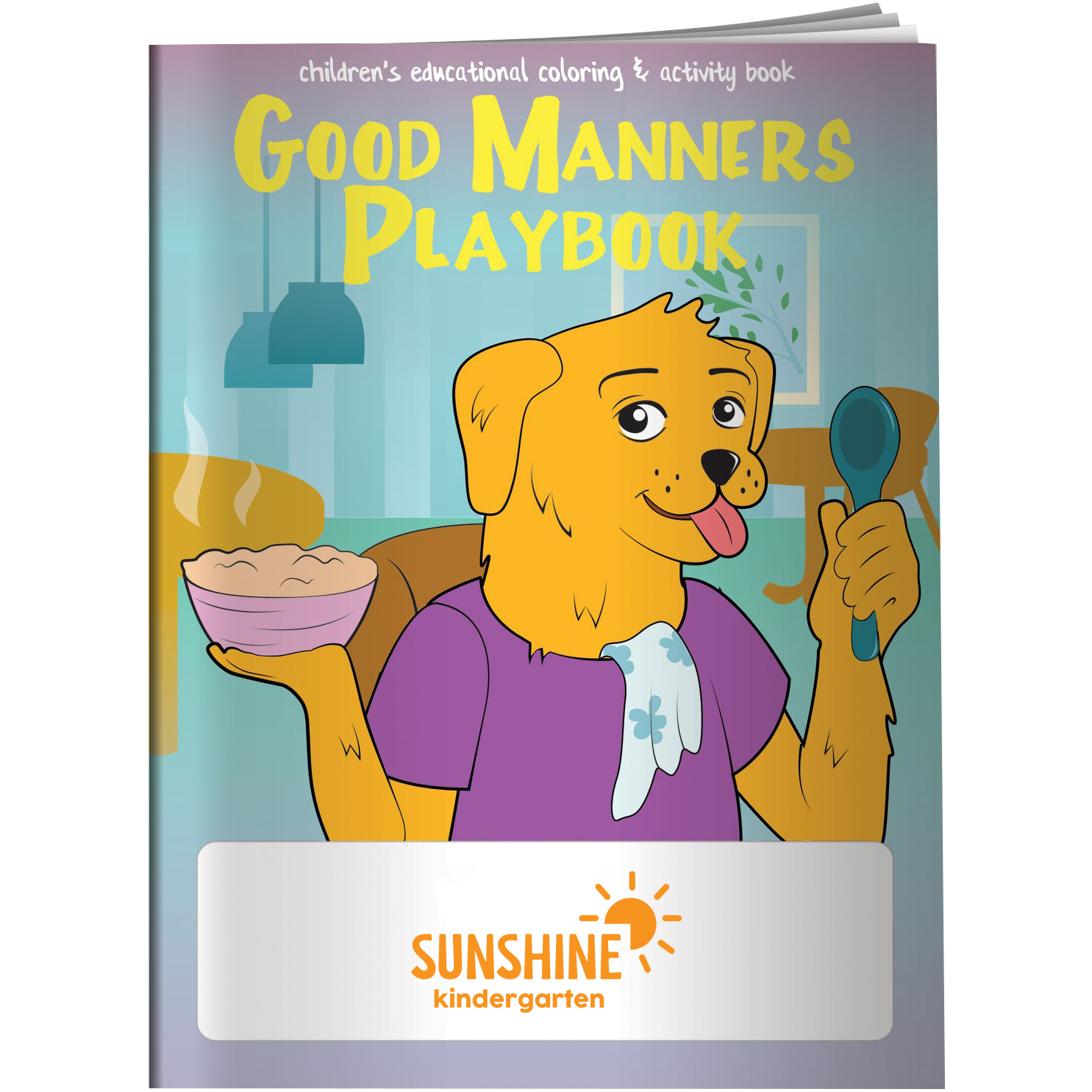 Product Photo 1 Good Manners Playbook Coloring Book