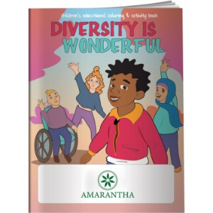 Diversity is Wonderful Coloring Book - CLB891