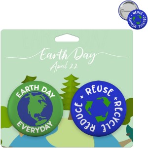 Two-Pack Button Collage Card - FD1048