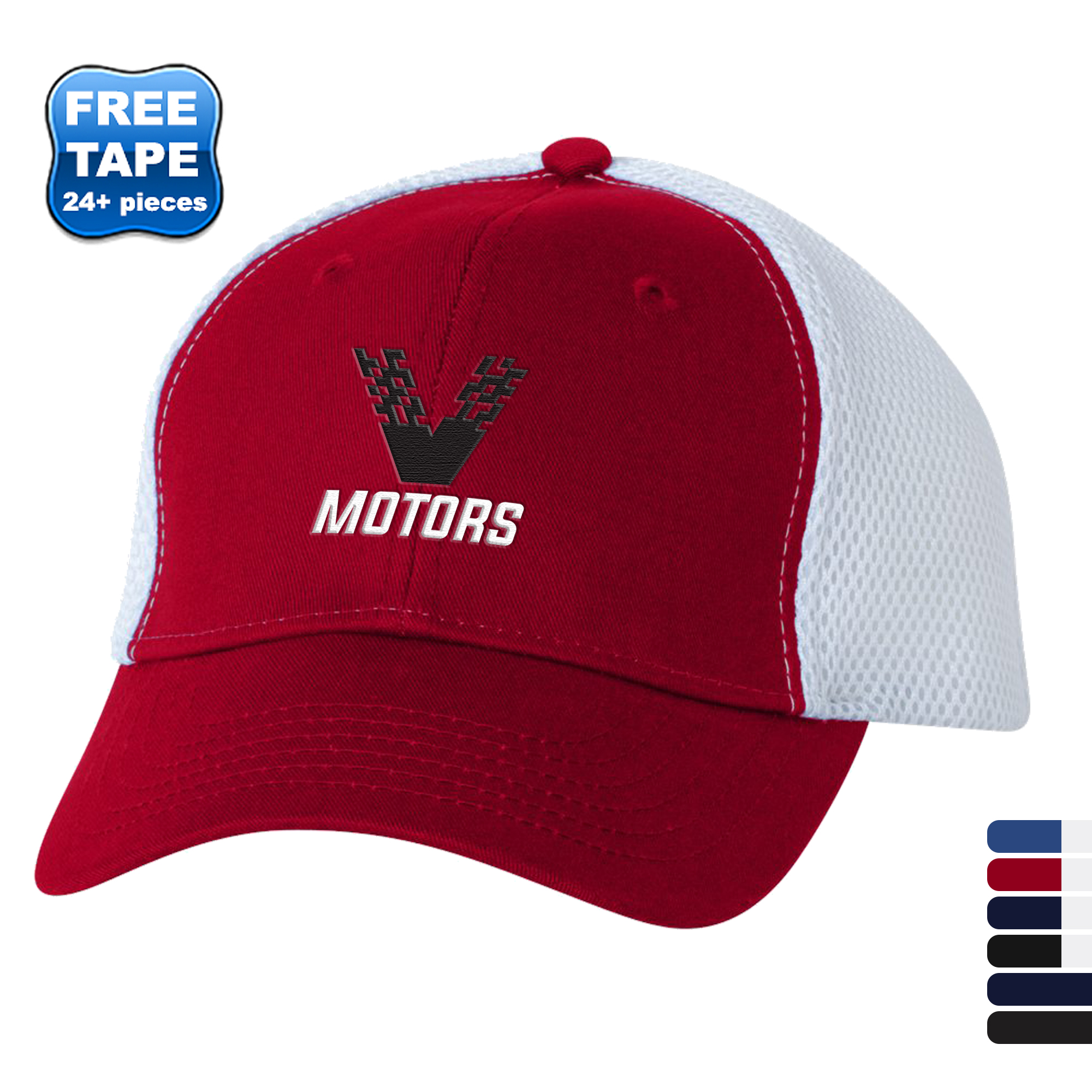 Product Photo 1 Sportsman™ Spacer Cotton/Poly Mesh-Back Cap