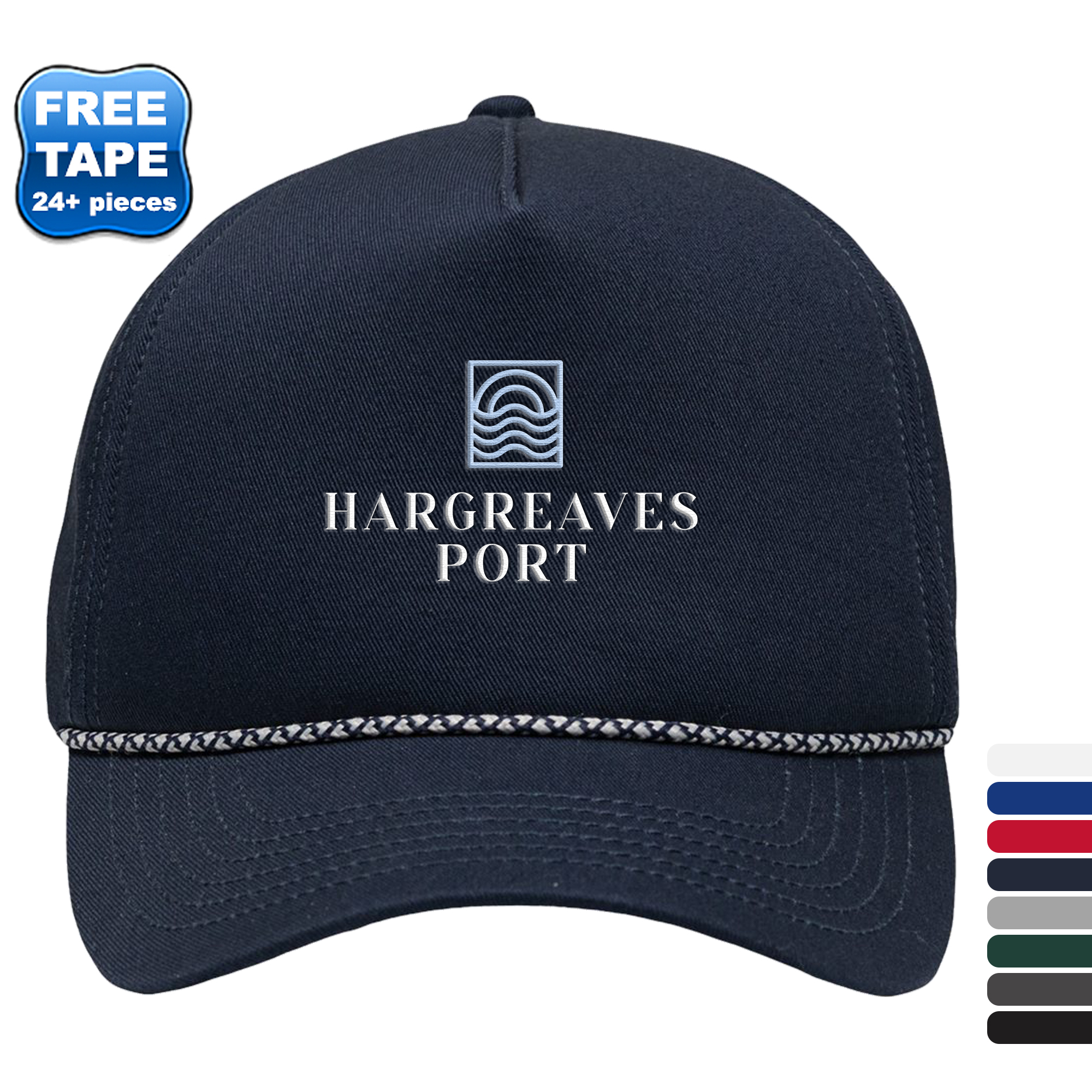 Product Photo 1 Sportsman™ Five Panel Rope Chino Twill Heritage Fit Cap