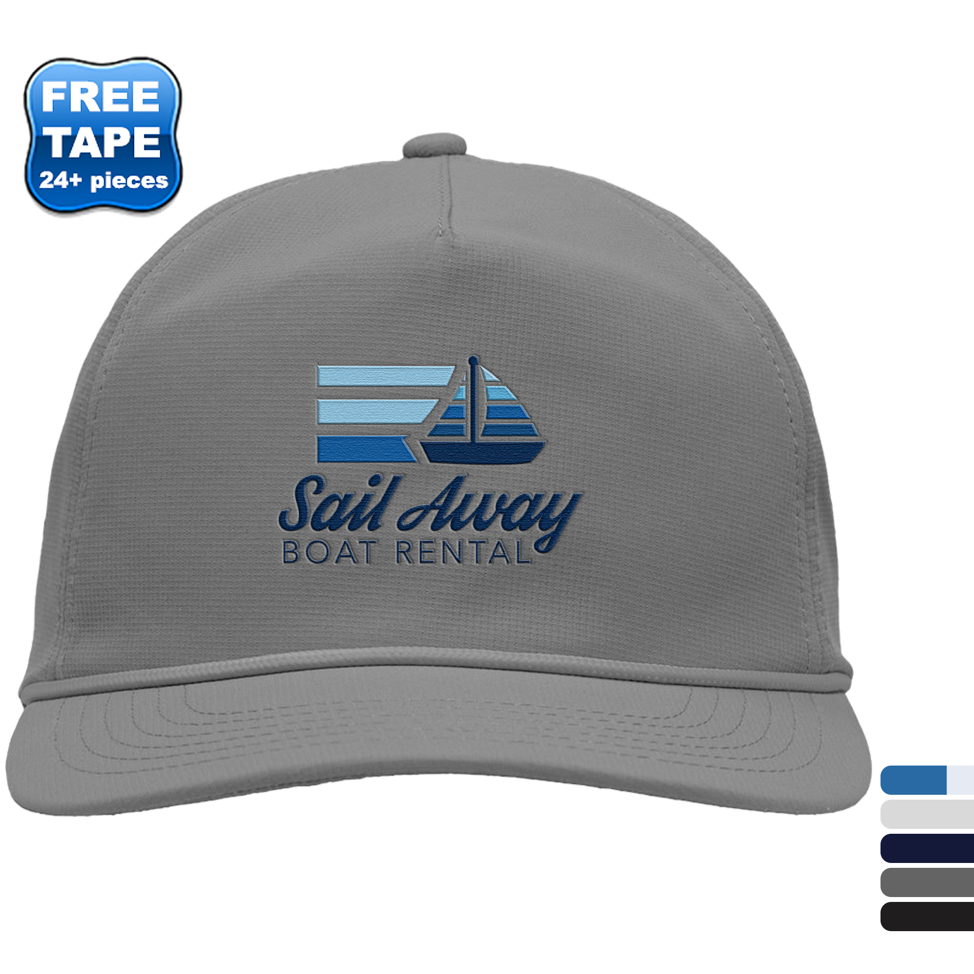 Product Photo 1 Sportsman™ Five Panel Polyester Ripstop Classic Fit Cap