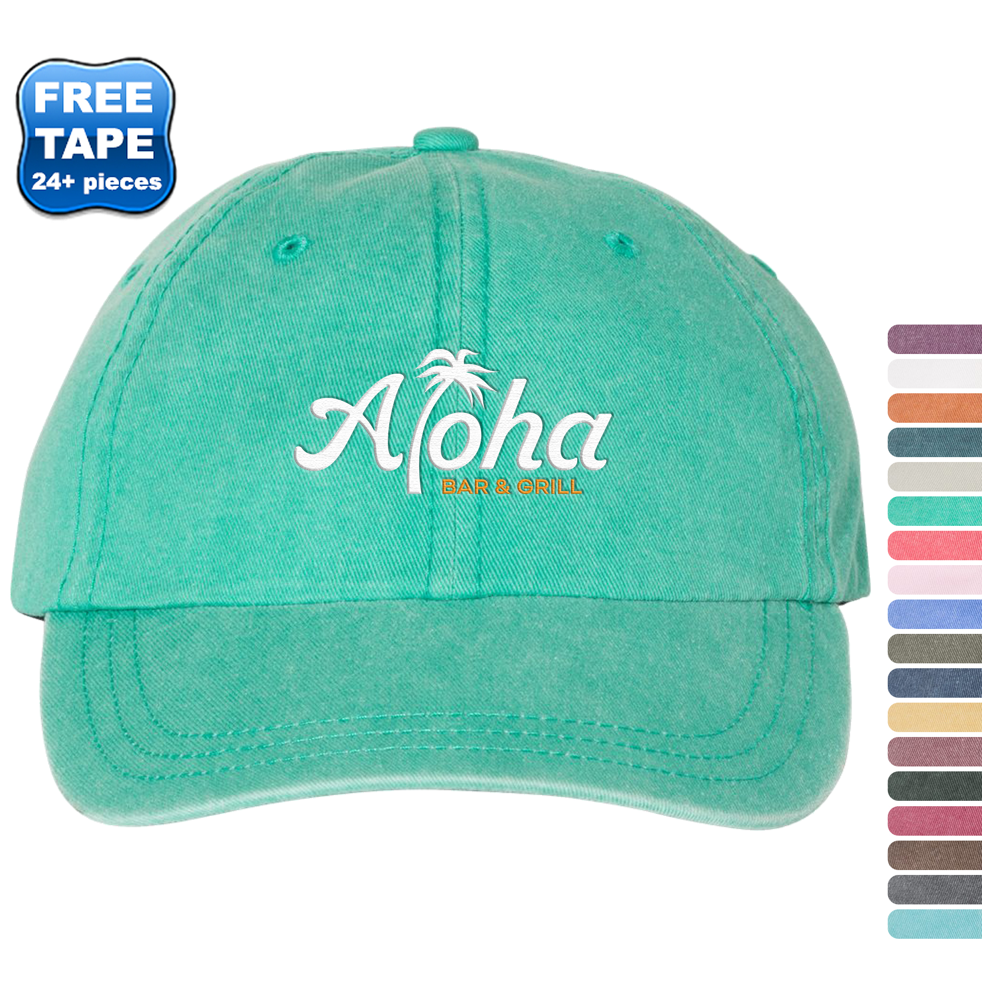 Product Photo 1 Sportsman™ Pigment-Dyed Cotton Twill Trucker Cap