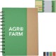 Eco Magnetic Notebook w/ Sticky Notes & Pen, 5" x 7"