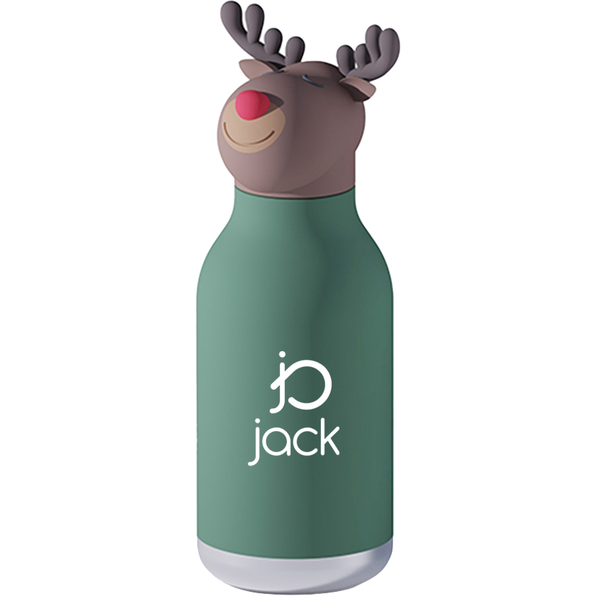 Product Photo 1 Asobu® Bestie Reindeer Vacuum Insulated Bottle, 16oz.