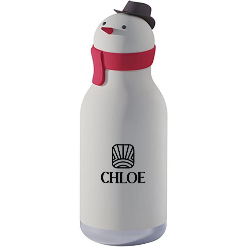 Product Photo 1 Asobu® Bestie Snowman Vacuum Insulated Bottle, 16oz.