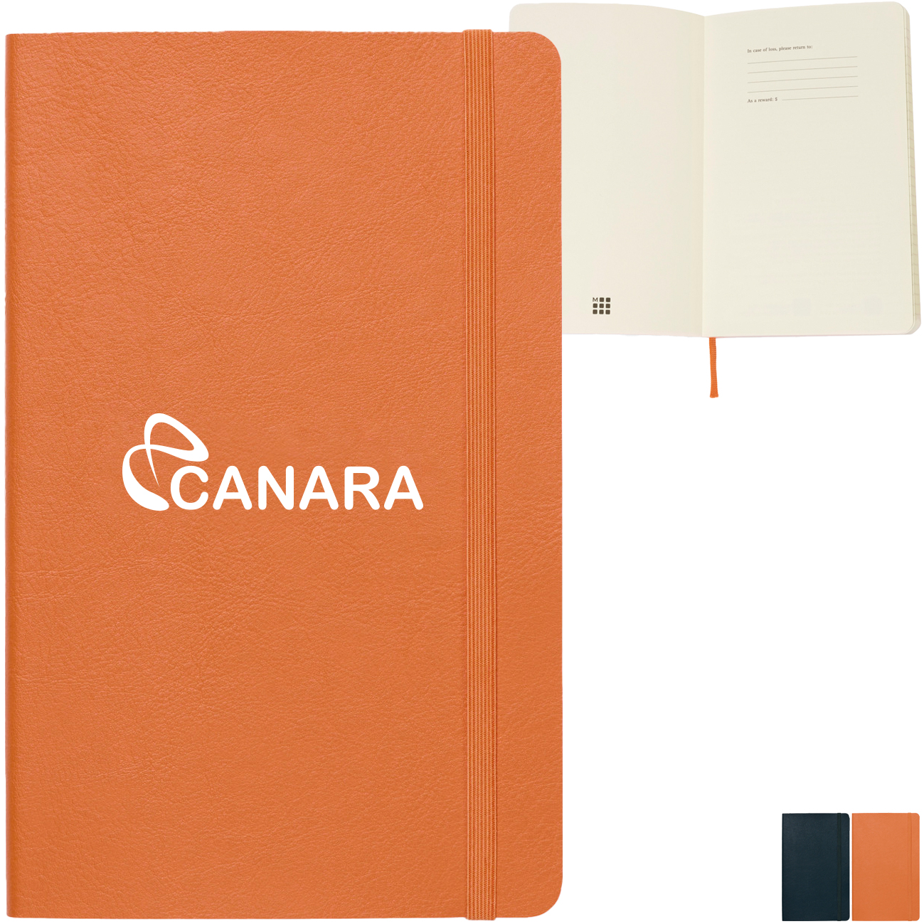 Product Photo 1 Moleskine® Precious & Ethical Vegan Soft Cover Ruled Large Notebook, 5-1/4" x 8-1/4"