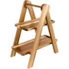 Photo 17 La Cuisine Acacia Wood Two Tier Serving Tray