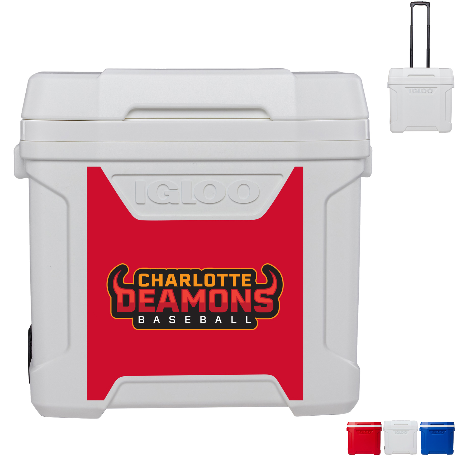 Product Photo 1 Igloo 28QT Rolling 36 Can Cooler