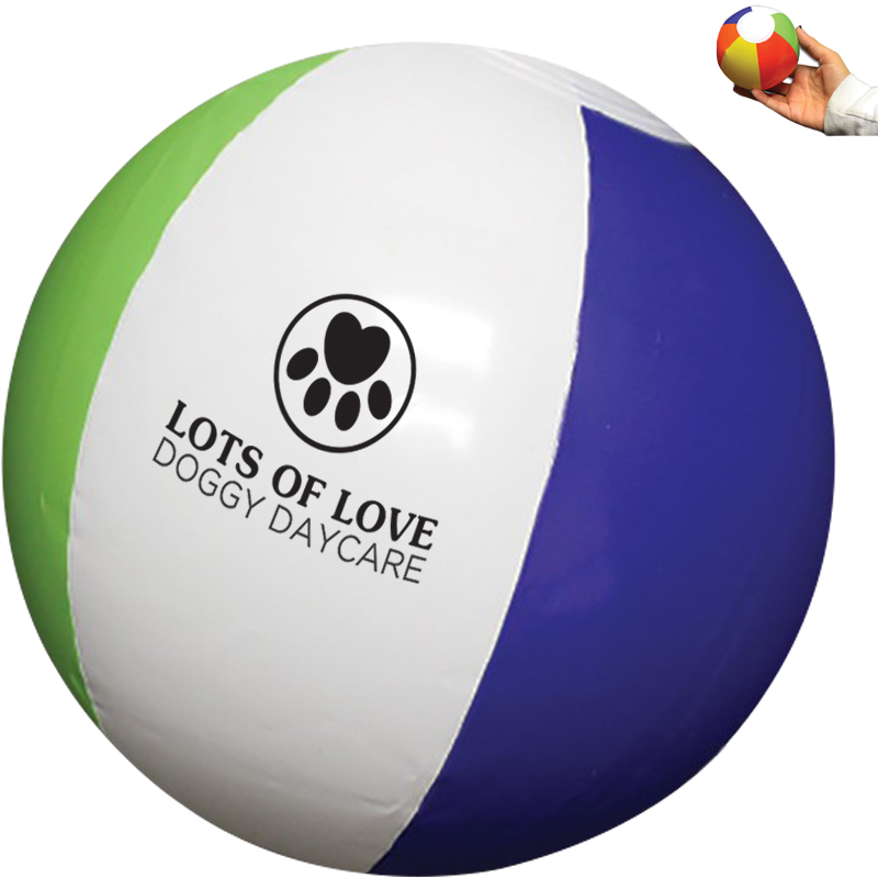 Product Photo 1 Mini Inflatable Beach Ball, 6"