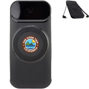 Mag-N-Kick Power Bank Magnetic Fast Charger with Cable, 10000mAh - TH1569