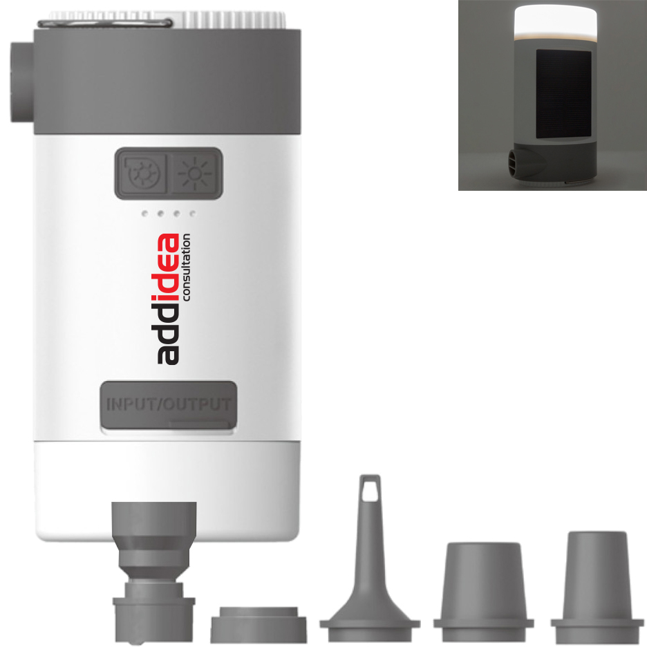 Product Photo 1 Air Pump Solar Charger 3 in 1 with Camping Lamp