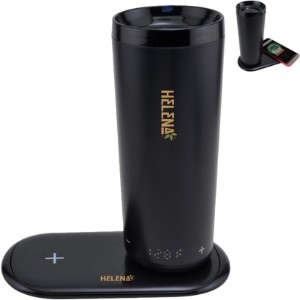 Smart Tumbler & Dual Wireless Charging Pad, 12oz. - TH1577