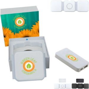 Chi-Charge Stack and Wall Charger In Branded Packaging - TH1600