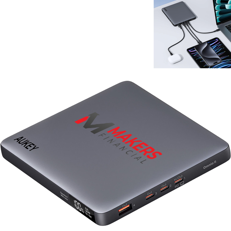 Product Photo 1 Aukey 100W Laptop Power Bank with PD3.0, 20000mAh