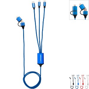 Four-in-One 3 Ft. Charging Cable 2.0 - HT6493