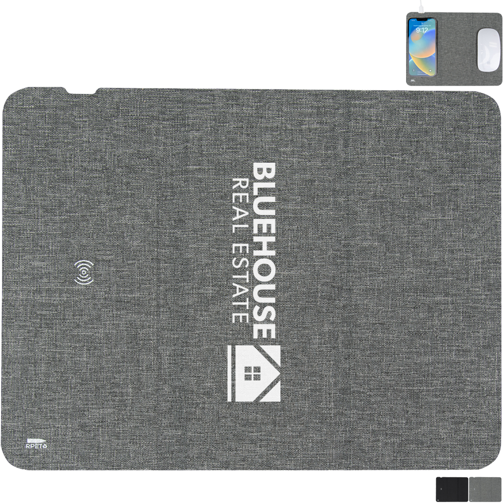 Product Photo 1 rPET 10W Wireless Charging Mouse Pad