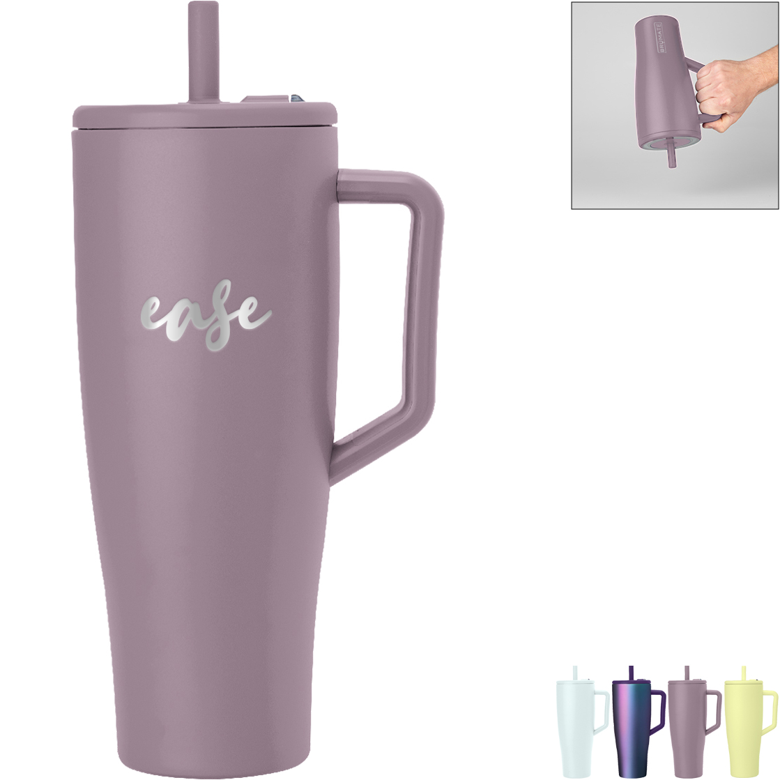 Product Photo 1 BRUMATE® Fashion Colors Era Stainless Steel Tumbler w/ Straw, 40oz.