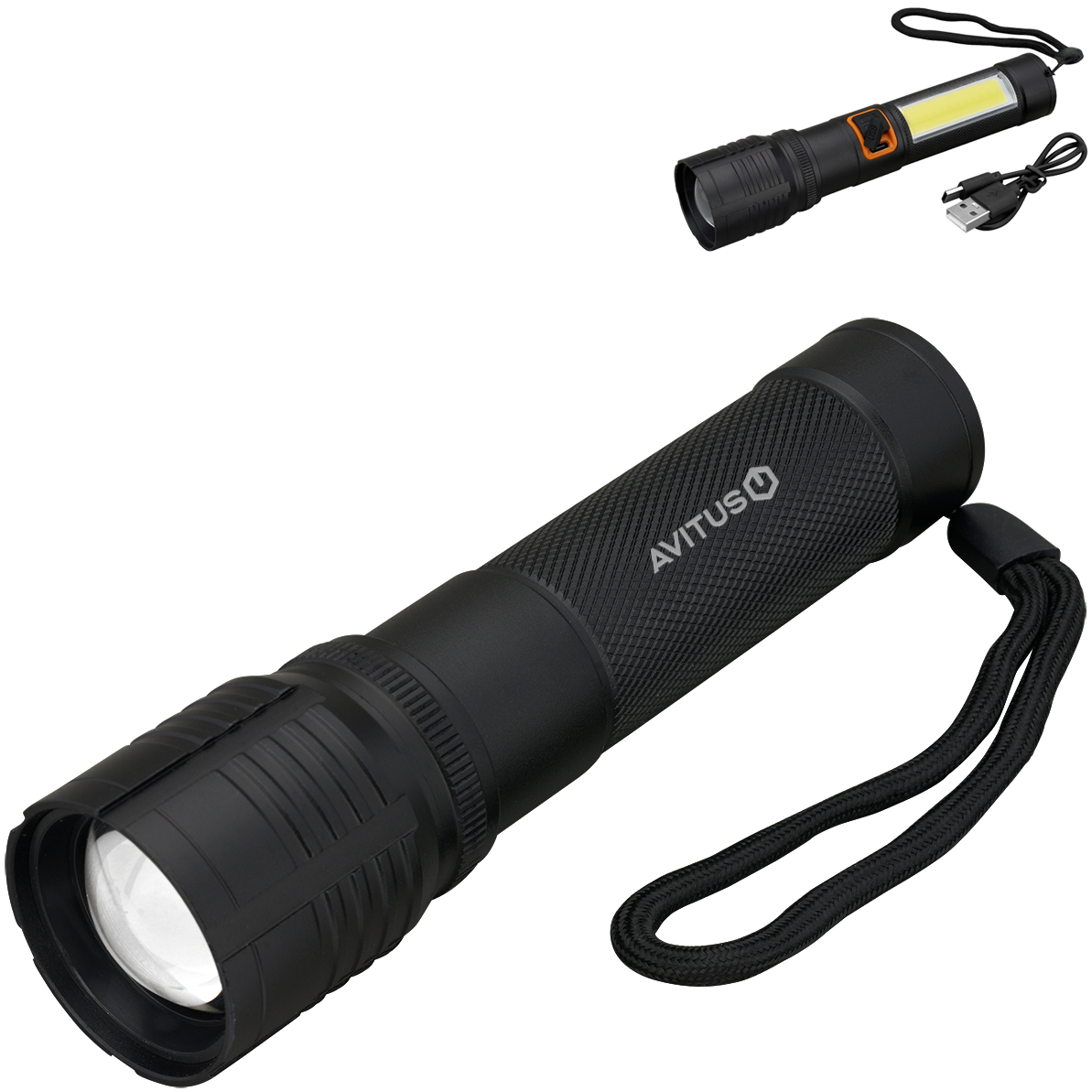 Product Photo 1 Rechargeable 10W P50 & COB Flashlight