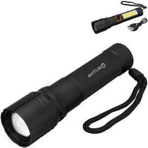 Rechargeable 10W P50 & COB Flashlight - ST9238