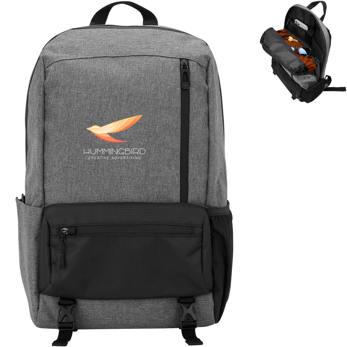 Product Photo 1 Lockport Polyester Anti-Theft Backpack
