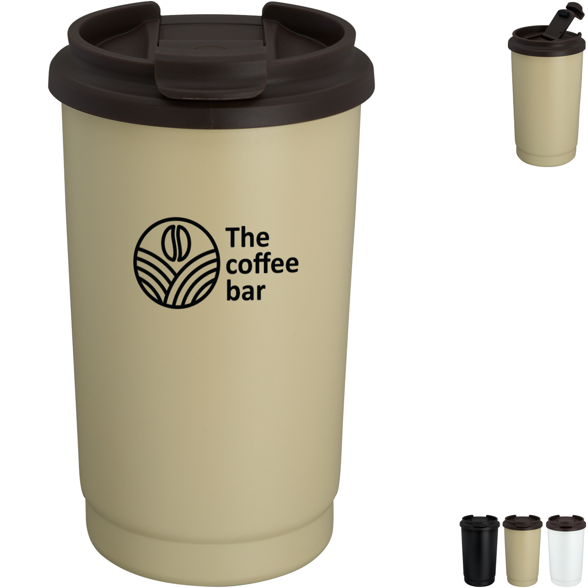 Product Photo 1 EarthTrendz™ Recycled Stainless Steel Tumbler, 14oz.