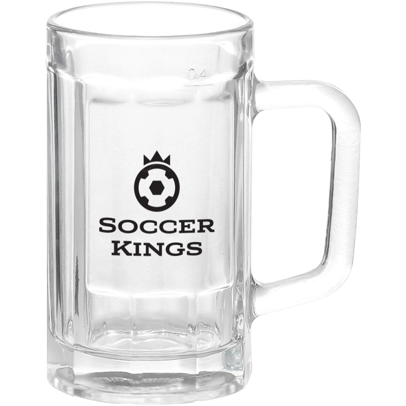 Product Photo 1 Chug Sports Fan Glass Beer Mug, 15oz.