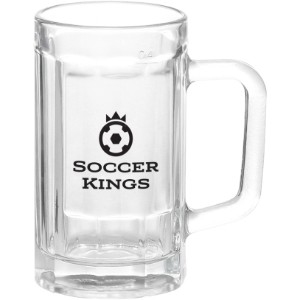Chug Sports Fan Glass Beer Mug, 15oz. - SZ9443